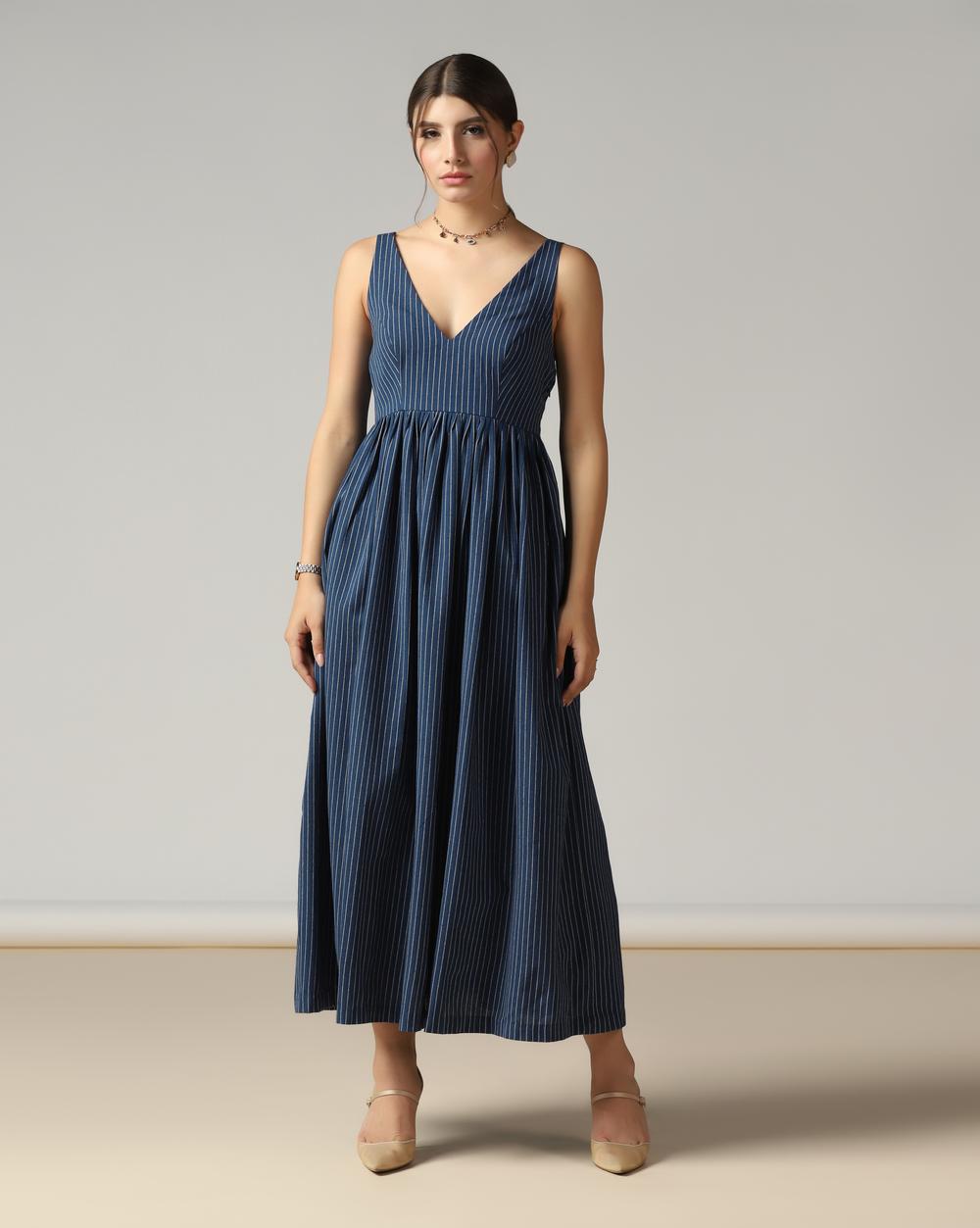 MIDNIGHT PINSTRIPE MUSE