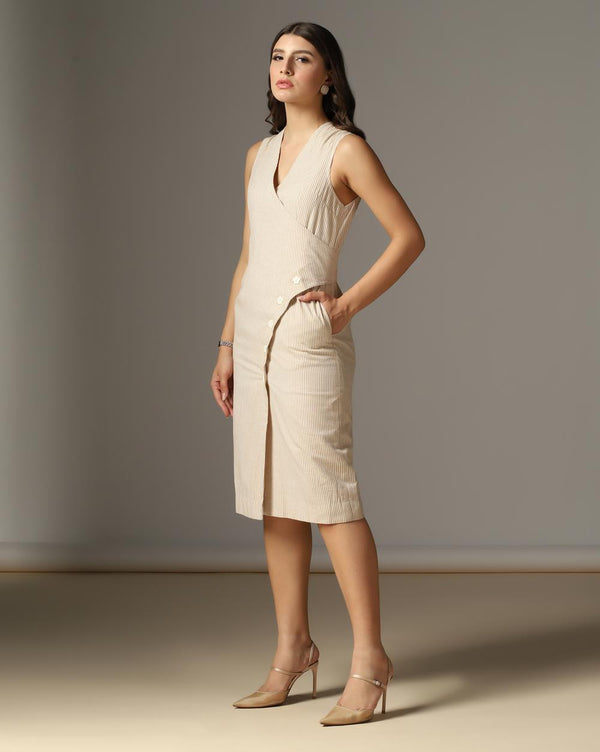 SANDSTONE WHISPER DRESS