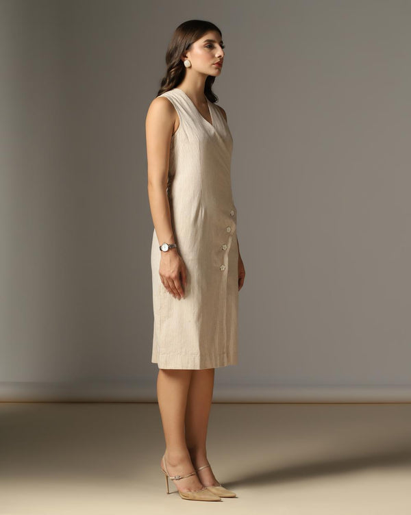 SANDSTONE WHISPER DRESS