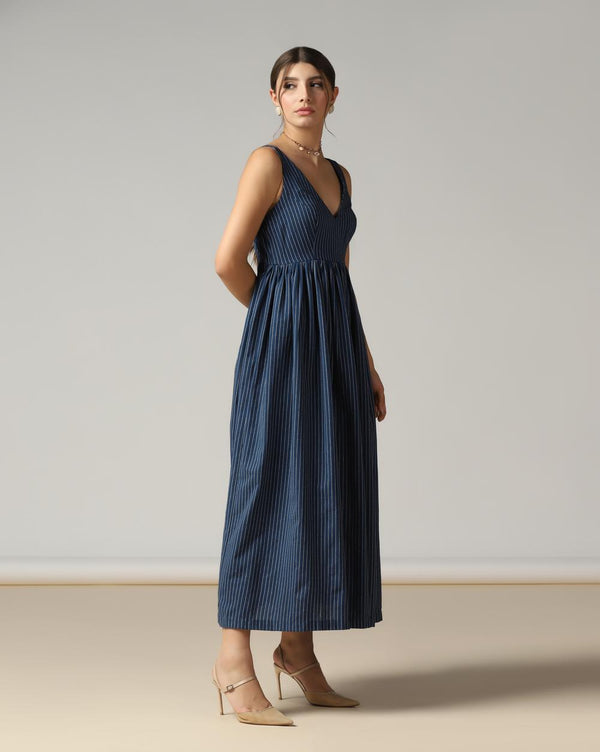 MIDNIGHT PINSTRIPE MUSE