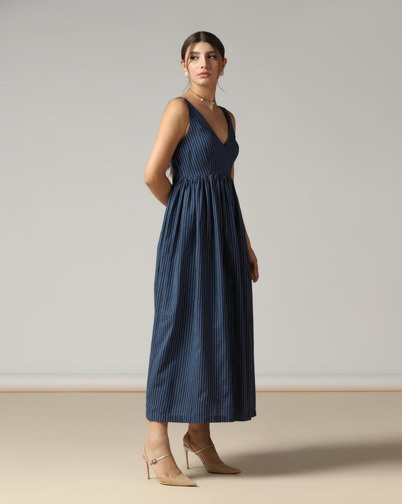 MIDNIGHT PINSTRIPE MUSE