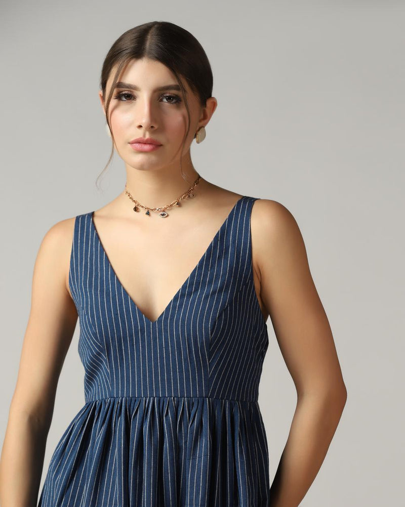 MIDNIGHT PINSTRIPE MUSE