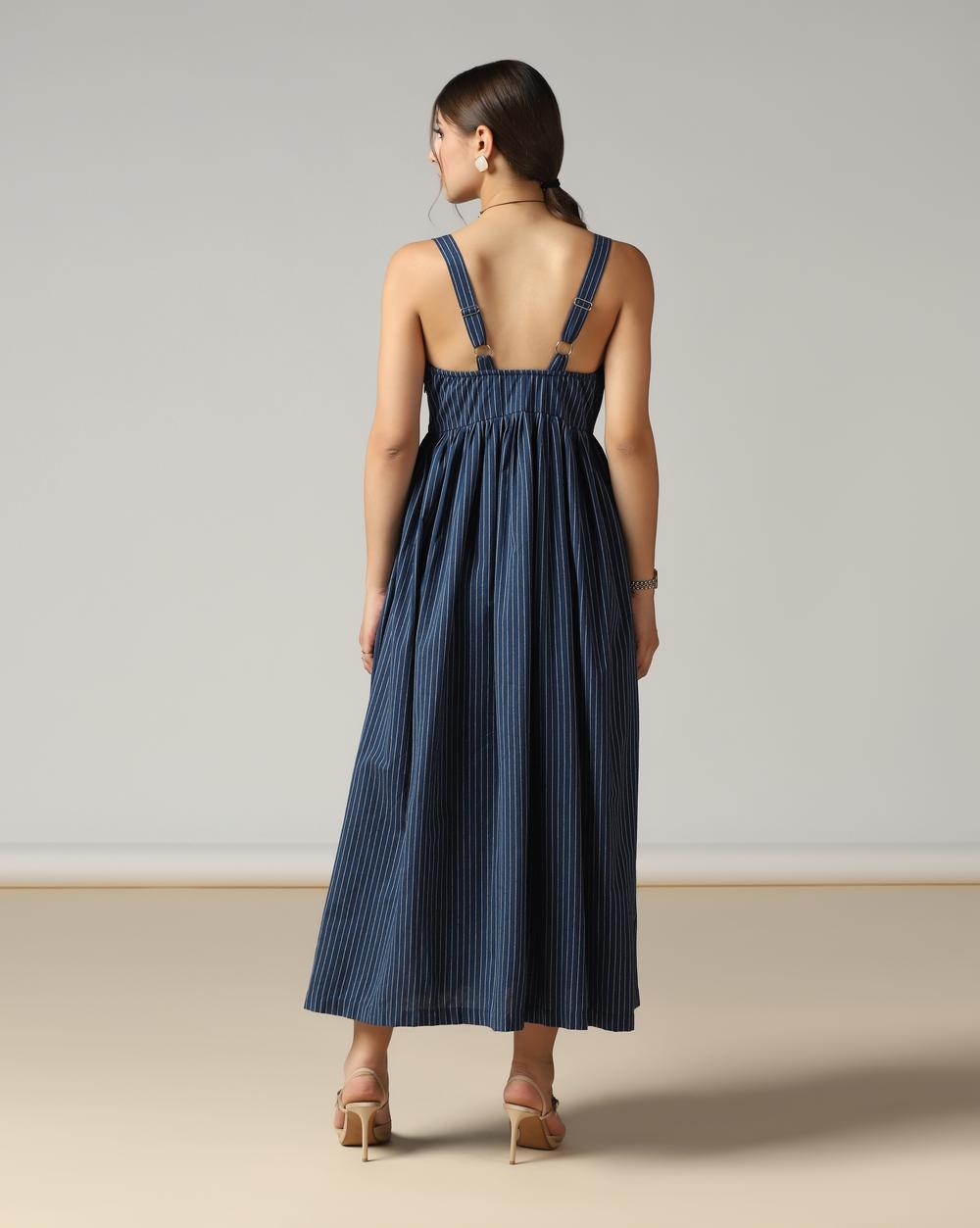 MIDNIGHT PINSTRIPE MUSE